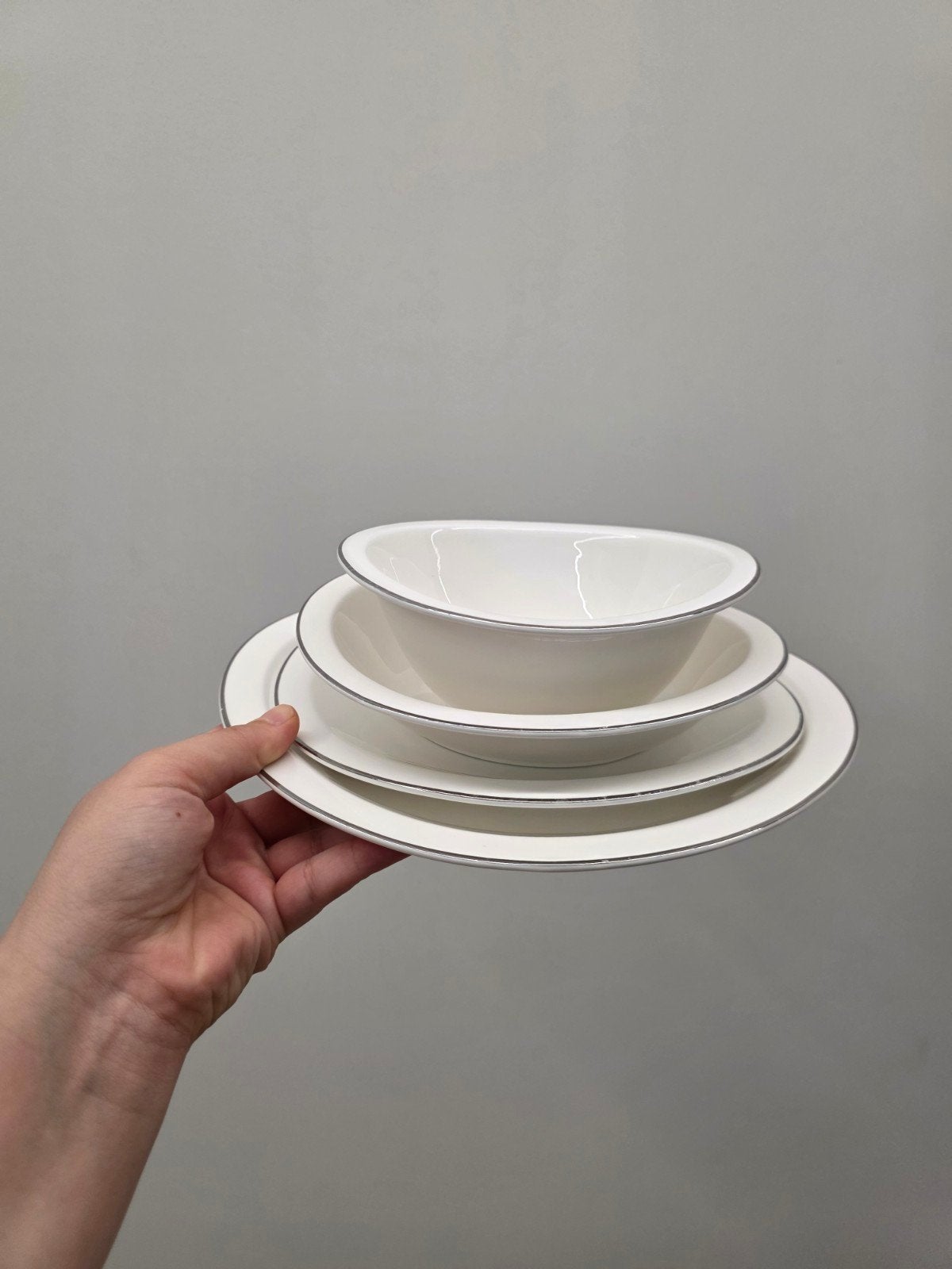 Service de vaisselle Nordan & Wells, Maison & Meubles, Cuisine | Vaisselle, Utilisé, Assiettes(s), Autres marques, Enlèvement