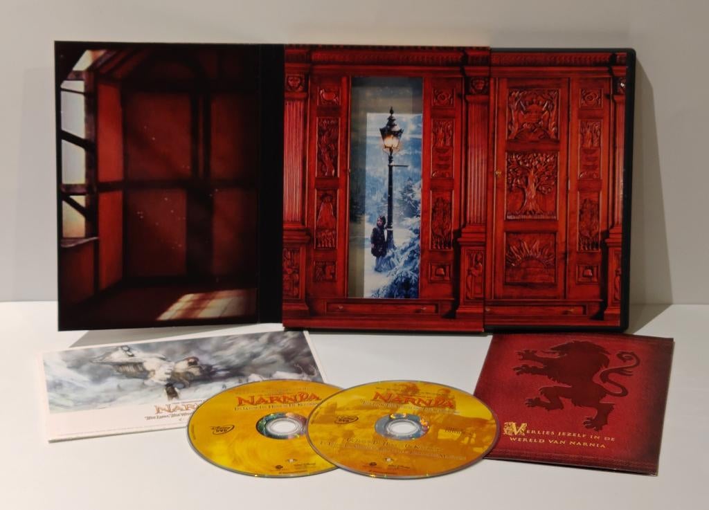 Chronicles of Narnia De Leeuw De Heks De Kleerkast DVD box, Tous les âges, Enlèvement ou Envoi, Comme neuf