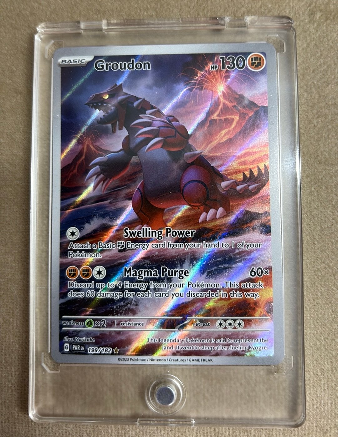 Groudon mint, Hobby & Loisirs créatifs, Jeux de cartes à collectionner | Pokémon, Enlèvement, Neuf, Cartes en vrac