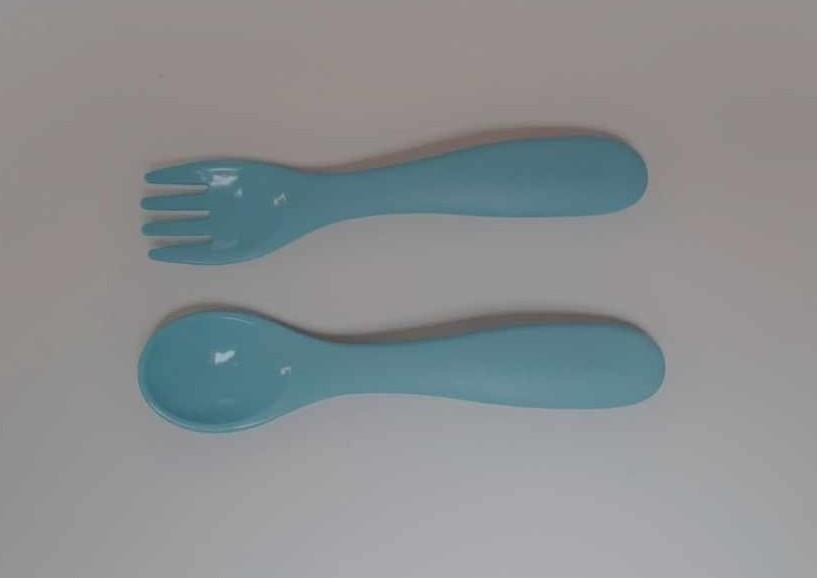 Tupperware™ « Couverts Bébé - Tupper Kid's », Maison & Meubles, Cuisine| Tupperware, Neuf, Autres types, Bleu, Envoi