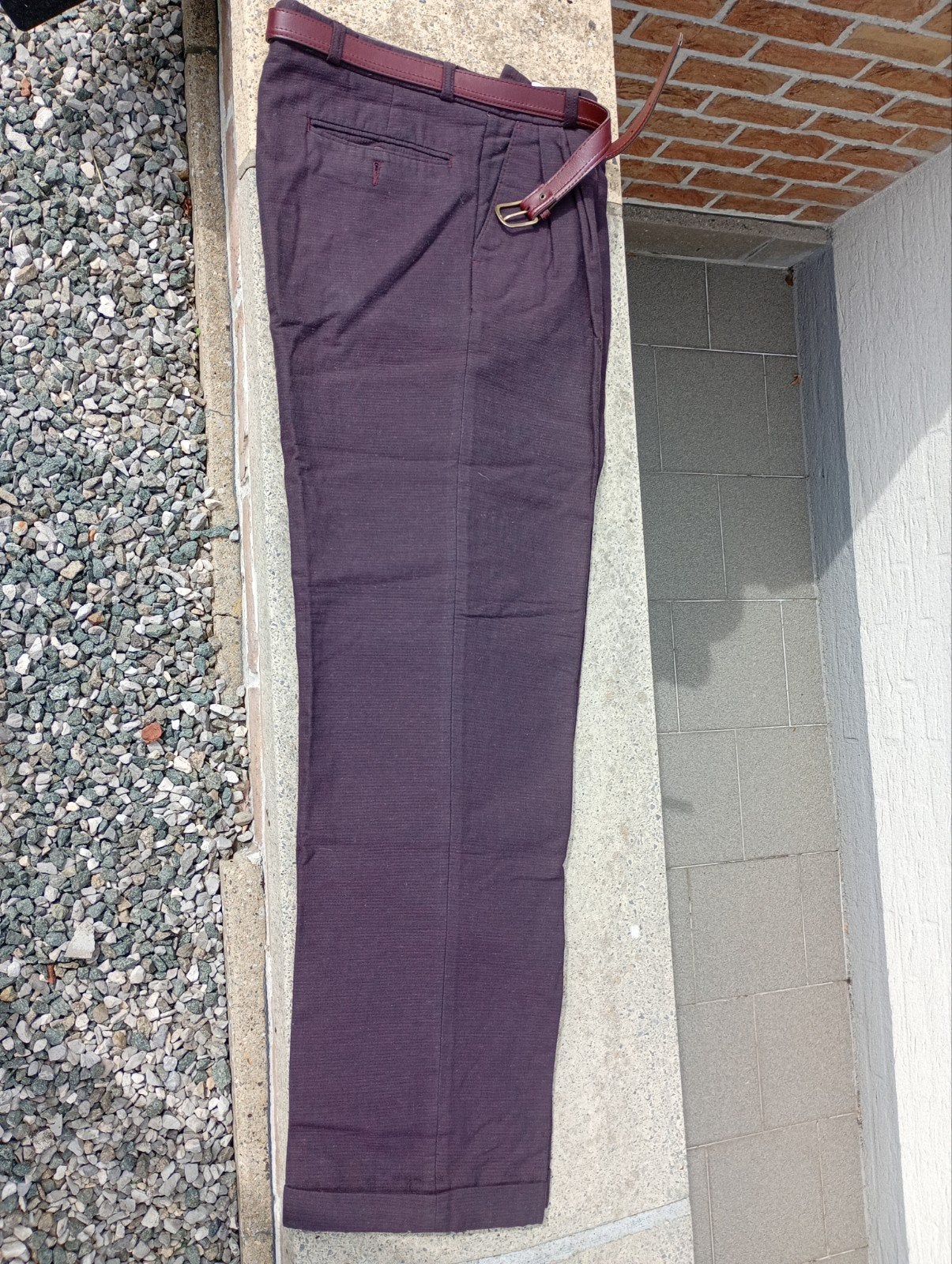 pantalon taille 47, Vêtements | Hommes, Enlèvement ou Envoi, Comme neuf, Autres tailles, Brun