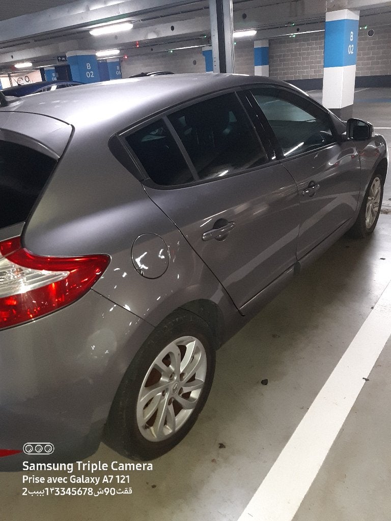 Renault Mégane 2012, Autos, Achat, Boîte manuelle, Noir, 5 portes