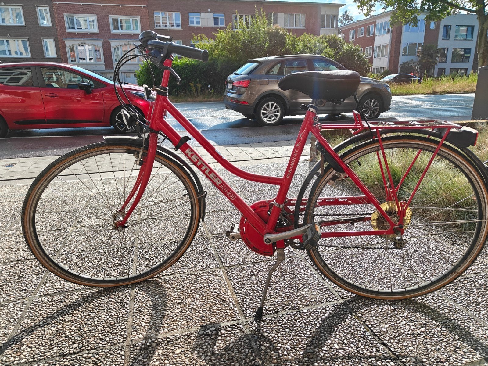 fiets Kettler alu-red, Fietsen en Brommers, Fietsen | Dames | Damesfietsen, Ophalen, Gebruikt, Overige merken