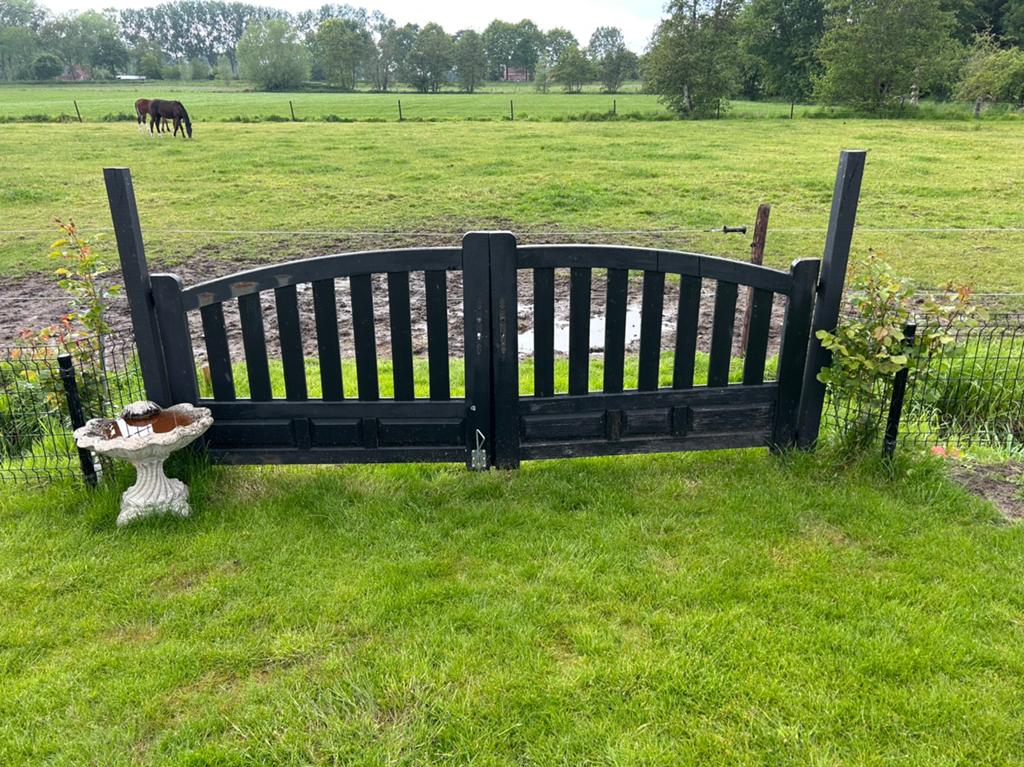 Houten hekken, Tuin en Terras, Ophalen of Verzenden, Zo goed als nieuw