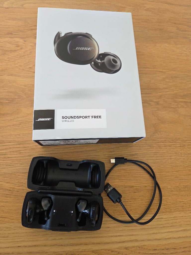 Bose sounldsport free in ear oordopjes, Télécoms, Téléphonie mobile | Écouteurs, Bose, Comme neuf, Enlèvement, Intra-auriculaires (In-Ear)