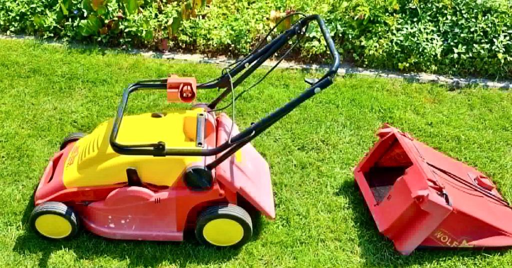 elektrische grasmaaier, Jardin & Terrasse, Tondeuses à gazon, Wolf Garten, Tondeuse rotative, 30 à 39 cm, Enlèvement