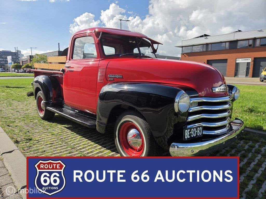 Chevrolet 3100 | 1949 | Route 66 Auctions, Autos, Achat, Entreprise, Chevrolet, Boîte manuelle
