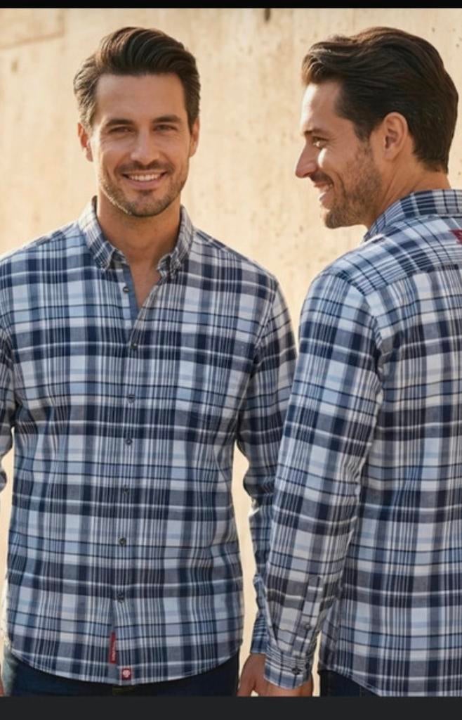 Chemise pour homme taille XXXL, Vêtements | Hommes, Grandes tailles, Enlèvement ou Envoi, Bleu, Chemise