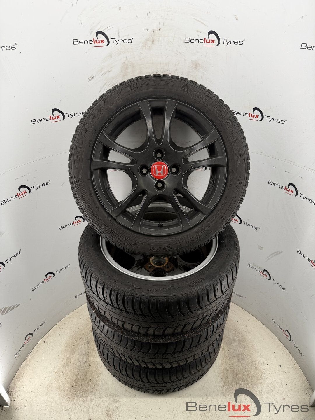 16'' Honda Accord Civic Concerto CRX Jazz Logo Insight m+s, Auto-onderdelen, Gebruikt, -, Banden en Velgen, All Season