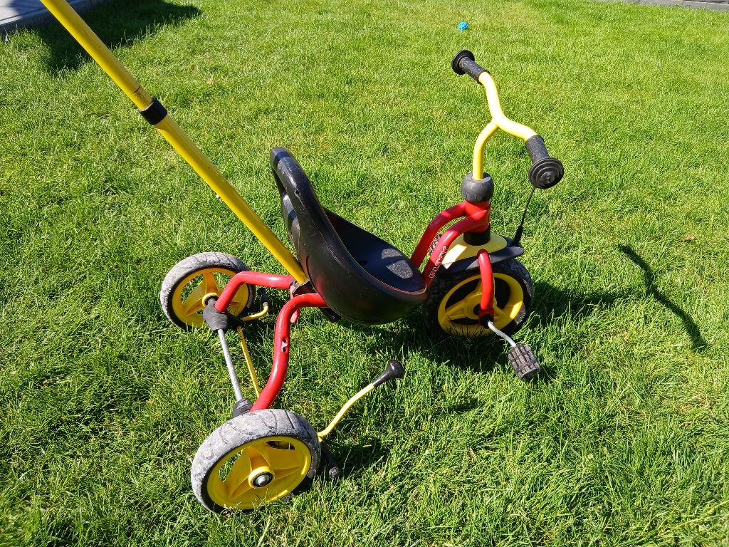 Puky driewieler met duwstang, Enlèvement, Utilisé, Puky, Tige de poussée