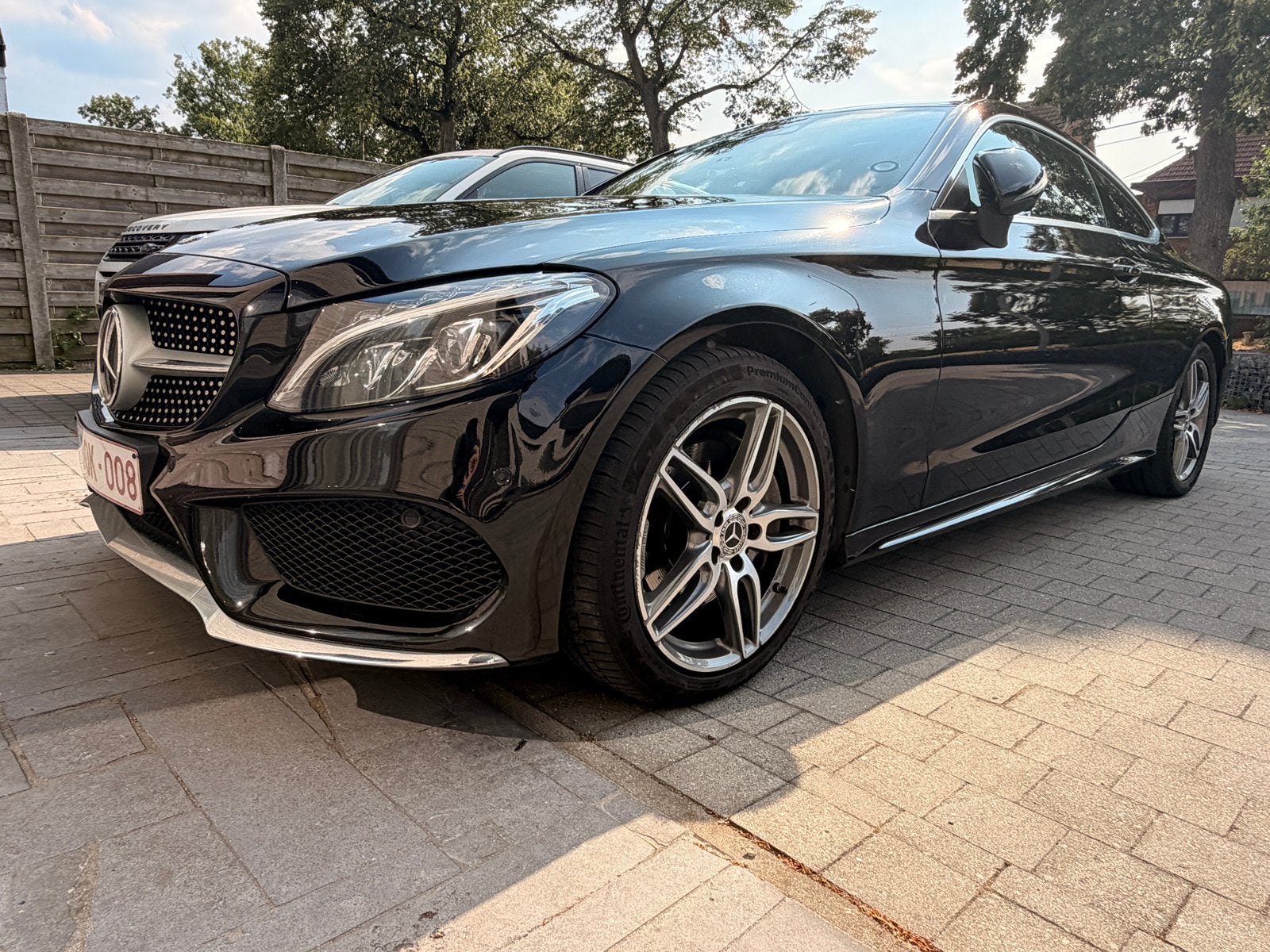 Mercedes-Benz C220d Coupé AMG Pack – Full Option, Auto's, Mercedes-Benz, 4 zetels, Achterwielaandrijving, Zwart, Leder