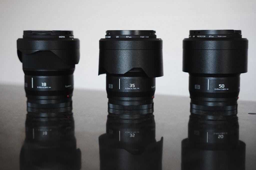 Objectifs Lumix plein format f/1.8, Audio, Tv en Foto, Foto | Lenzen en Objectieven, Ophalen of Verzenden, Zo goed als nieuw, Panasonic