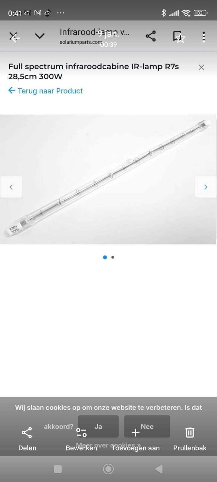 jockeylampen voor infraroodsauna s, NIEUW,, Bricolage & Construction, Enlèvement ou Envoi
