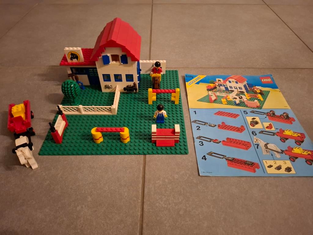 Lego set 6379: riding stable, Kinderen en Baby's, Ophalen, Lego, Complete set, Inclusief instructies