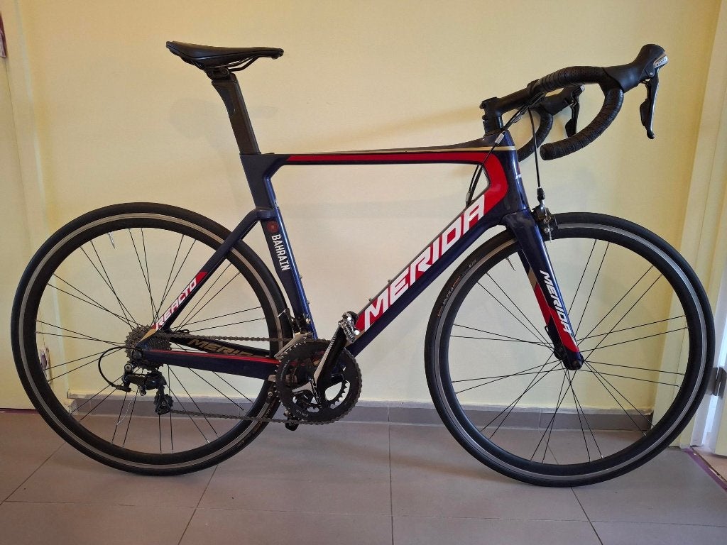 Merida Reacto 4000 (2018), 28 inch, Gebruikt, Carbon, 57 tot 61 cm