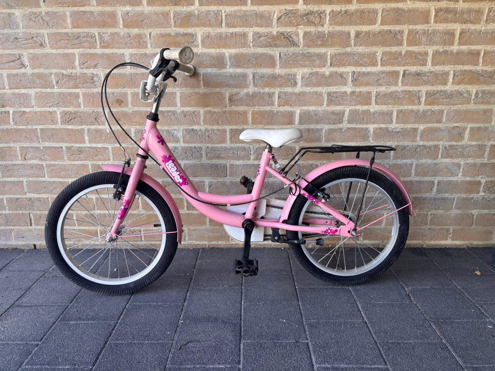Kinderfiets 18inch, Fietsen en Brommers, Ophalen, Gebruikt, Velgrem, Handrem
