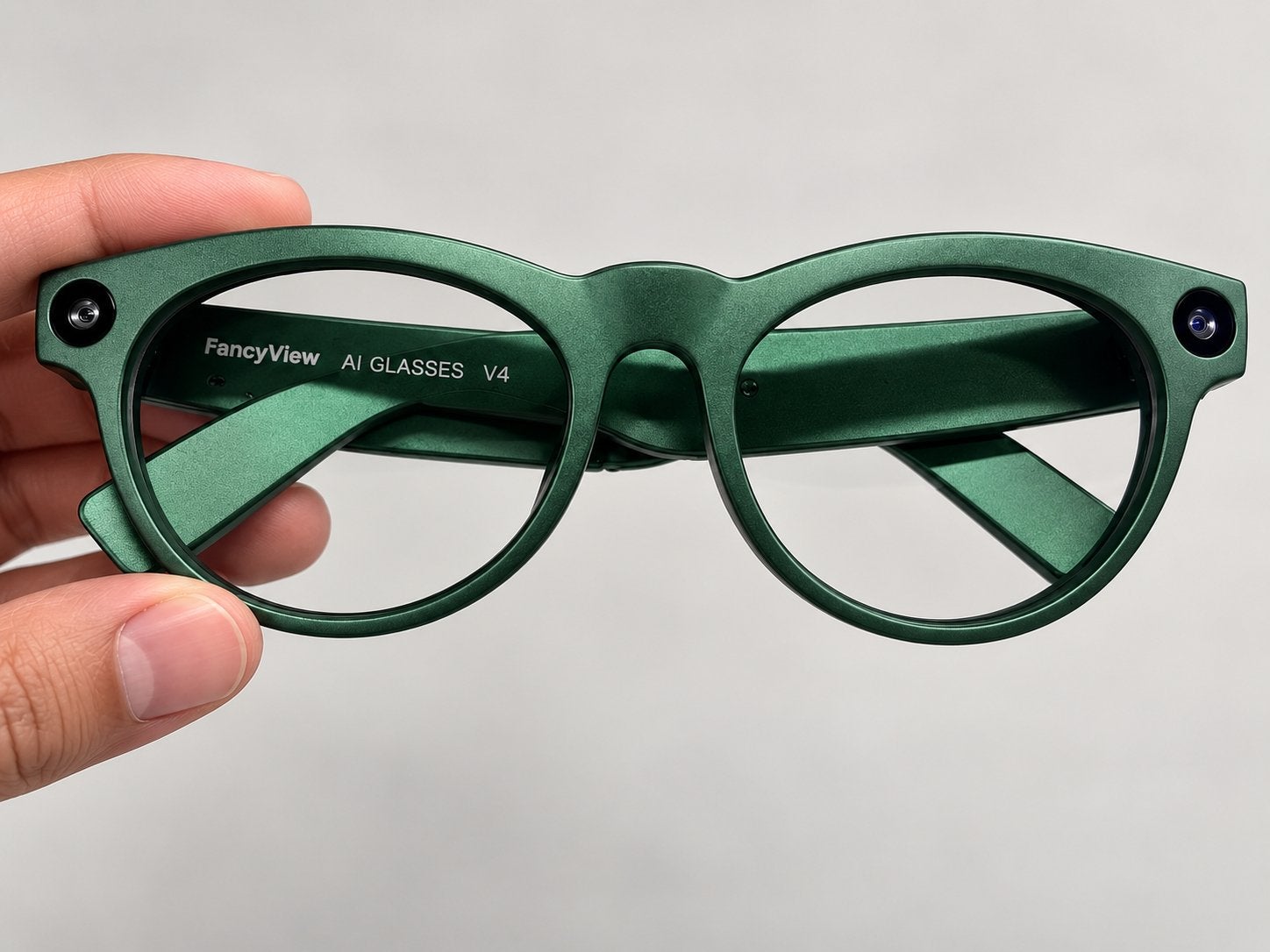 Caméra à lunettes intelligentes FancyView Y4 AI |  Bluetooth, Bijoux, Sacs & Beauté, Enlèvement ou Envoi, Comme neuf, Vert, Ray-Ban