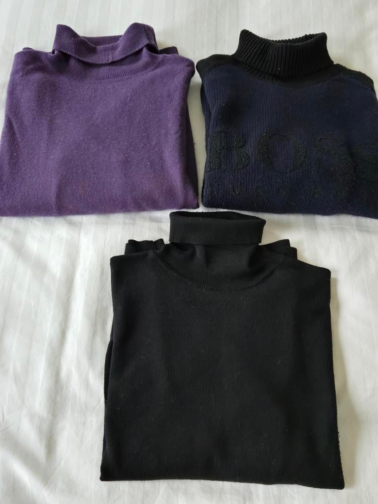 Drie pullovers maat medium en large in 100 % wol., Ophalen of Verzenden, Zo goed als nieuw, Overige kleuren