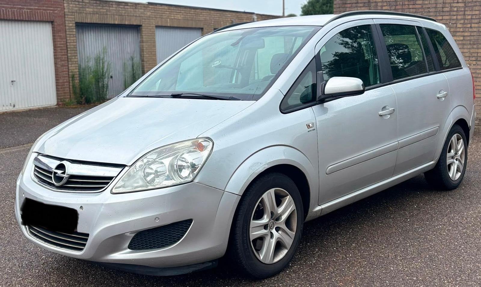 Opel Zafira 1.7CDTI Bouwjaar 2008 7 Plaatsen Trekhaak, Auto's, Bedrijf, 5 deurs, Cruise Control, Euro 4