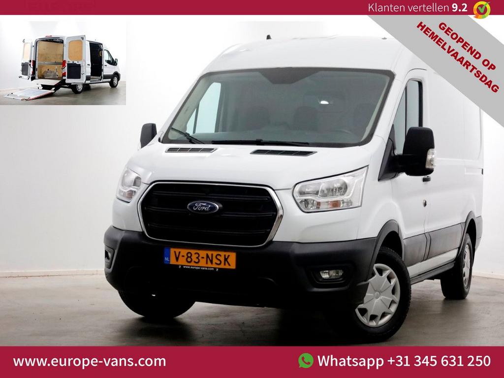 Ford Transit 350 2.0 TDCI 130pk L2H2 Trend Airco Easy Acces, Electronic Stability Program (ESP), Wit, Bedrijf, Ford