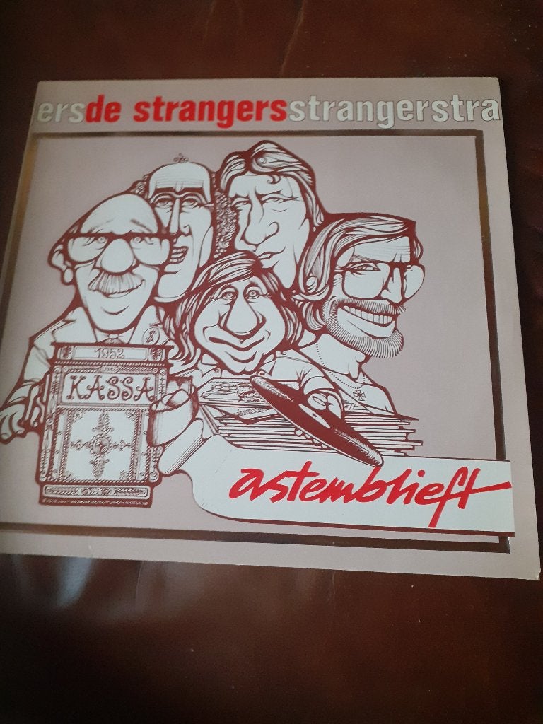 LP De Strangers : Astemblieft, Ophalen of Verzenden, LP