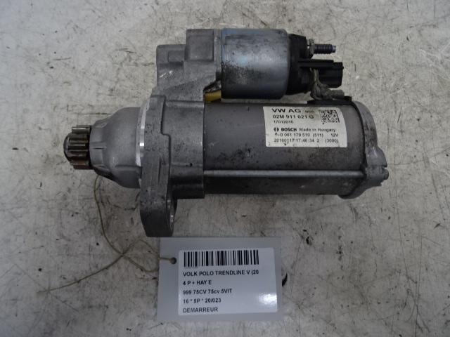 STARTMOTOR Volkswagen Polo V (6R) (02M911021G), Gebruikt, Volkswagen, Mevr. I. Hauben, Rue de l'Espoir 34 34
4030  GRIVEGNÉE, BE