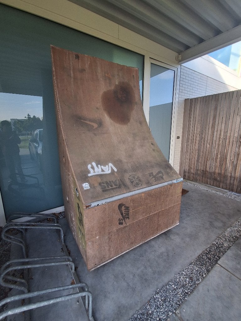 Skate ramp, Sport en Fitness, Skateboarden, Ophalen, Gebruikt, Skateboard