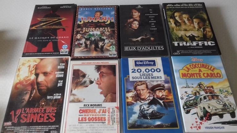 Video's franse alles weg voor 2€ Er zijn 27 stuks v, Ophalen, Zo goed als nieuw, Frans