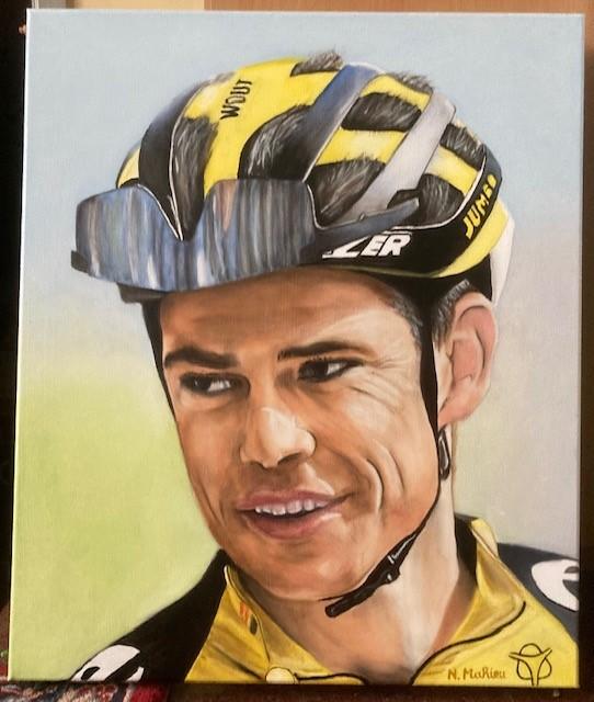 EIGEN OLIEVERFWERK   WOUT VAN AERT, Antiek en Kunst, Kunst | Schilderijen | Klassiek, Ophalen