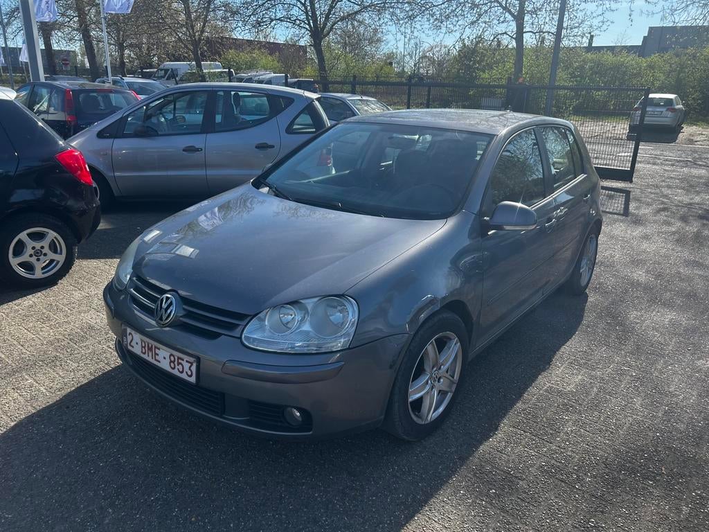 Vw golf 5 benzine overnamen, Auto's, Voorwielaandrijving, Stof, Zwart, Bedrijf
