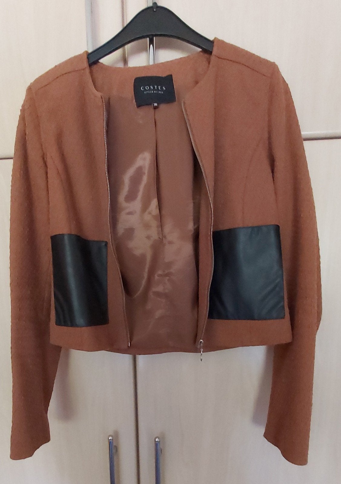 bruin vestje maat 36 Costes, Kleding | Dames, Ophalen of Verzenden, Maat 36 (S), Bruin