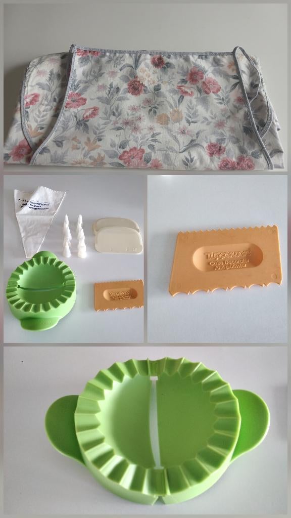 Poche à douilles /cornes pâtisserie /moule Tupperware/.., Enlèvement ou Envoi, Comme neuf, Orange