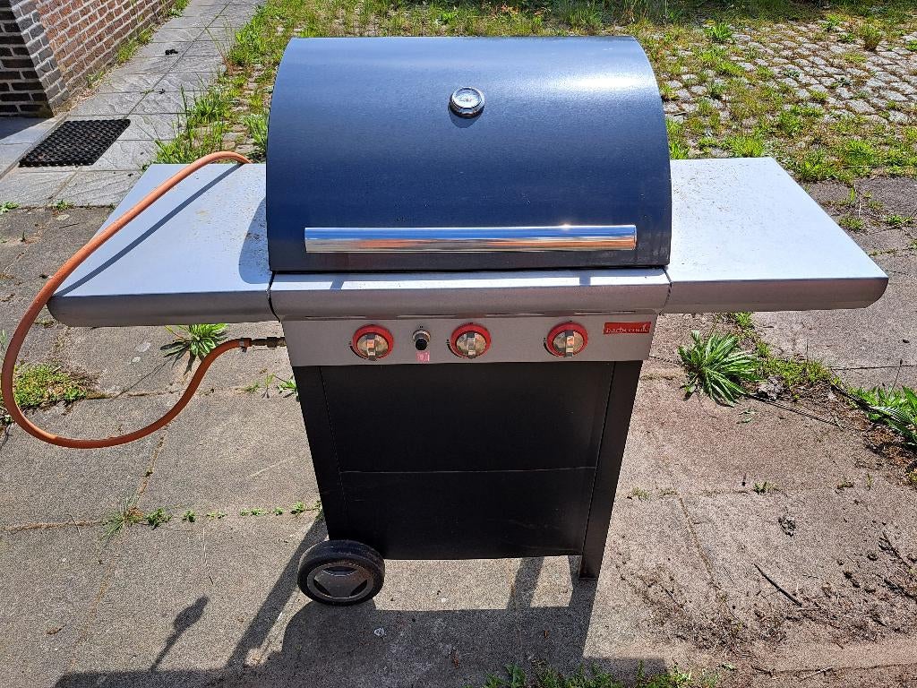 gasbarbecue barbecook + gasfles, Tuin en Terras, Gasbarbecues, Gebruikt, Ophalen