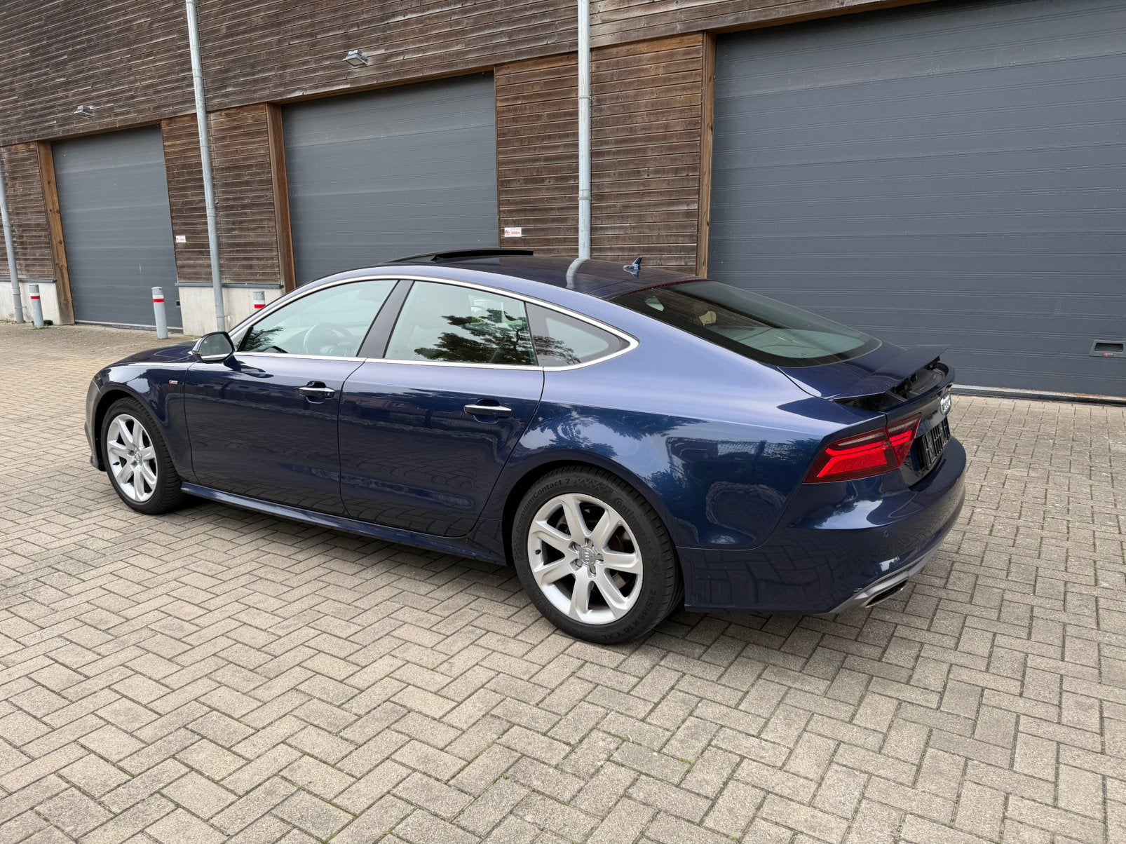 Audi A7 3.0 TDI, Auto's, Blauw, Leder, 5 deurs, 2998 cc