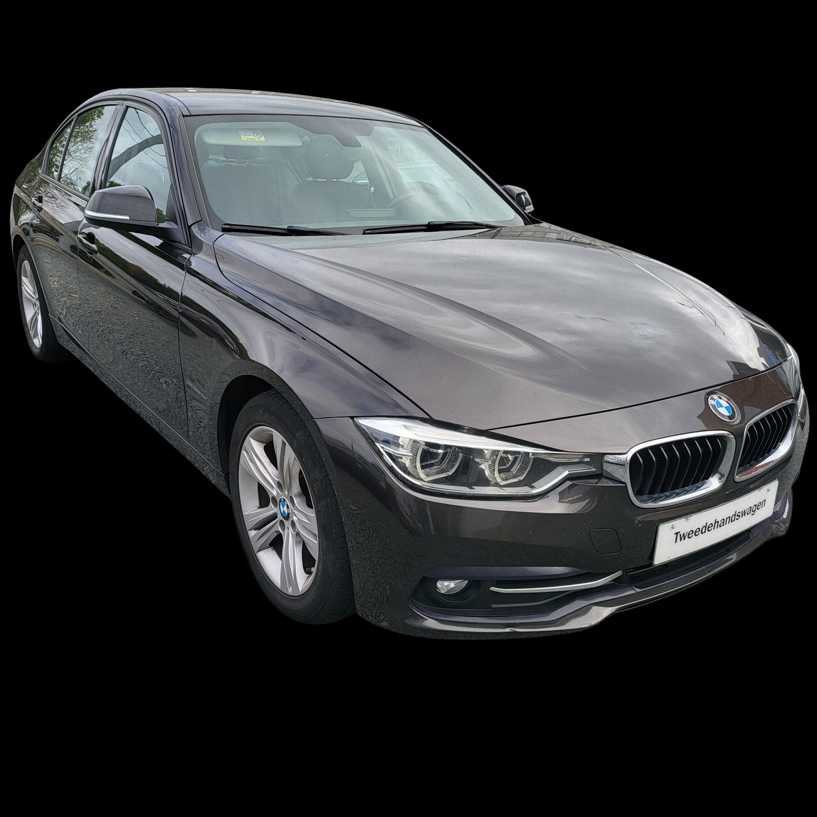 BMW 316 Sport-Line 2017 For B2B / 214472 km / Euro6 / 6900€, Autos, Cuir, Achat, Entreprise, Brun