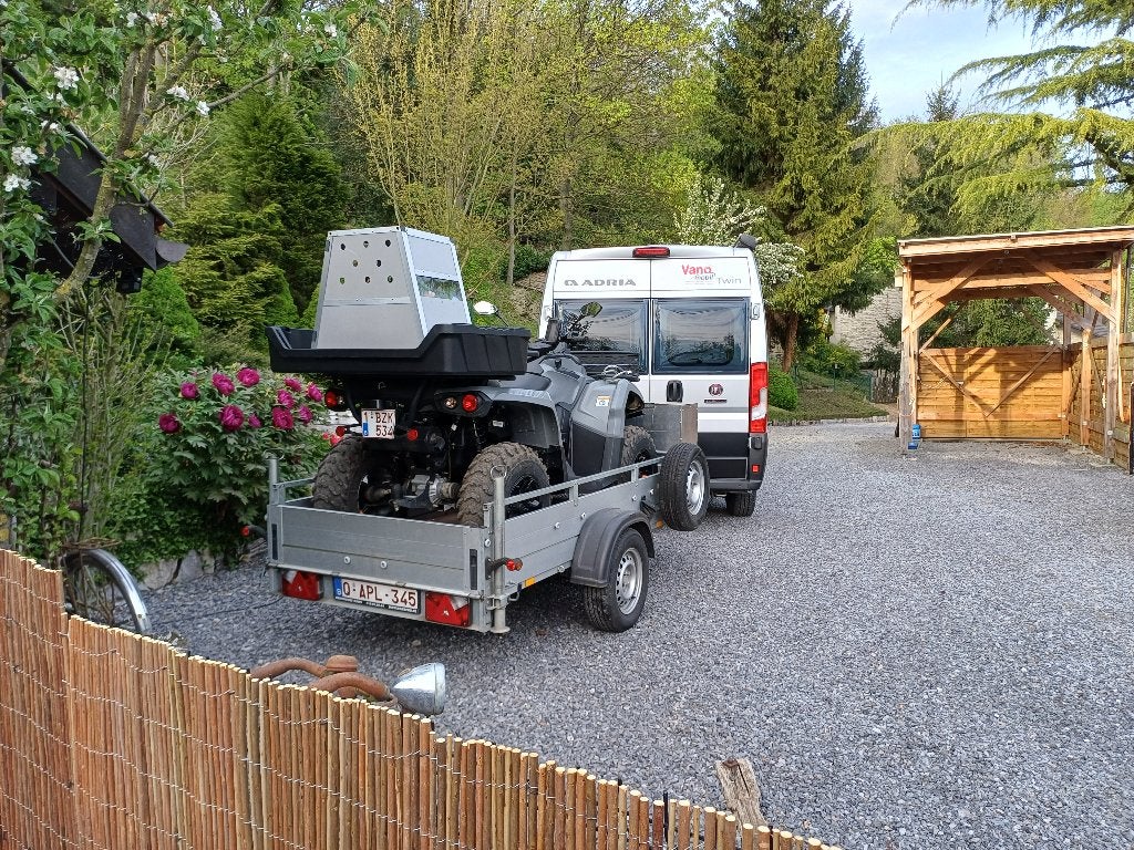 Remorque ansems, Enlèvement, Comme neuf