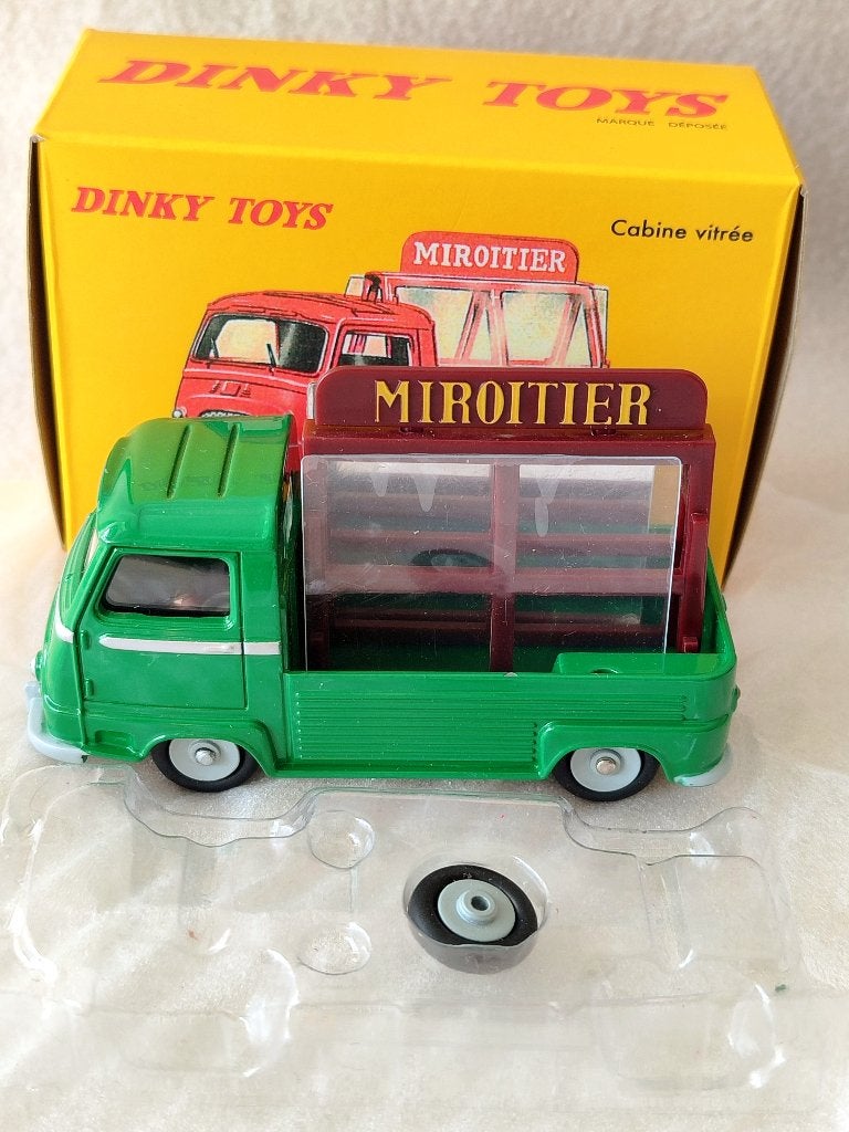 Dinky Atlas _ RENAULT ESTAFETTE „Spiegel” _ ref. 564 _groen, Ophalen of Verzenden, Zo goed als nieuw, Bus of Vrachtwagen, Dinky Toys