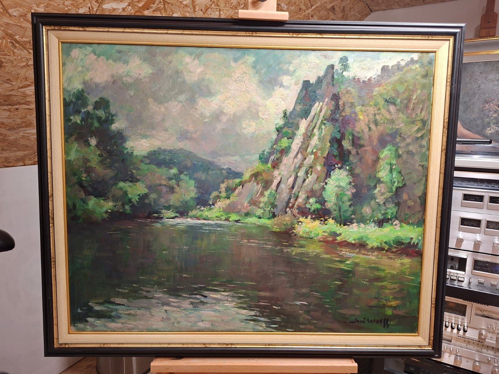 L'ourthe à Sy, Antiek en Kunst, Ophalen