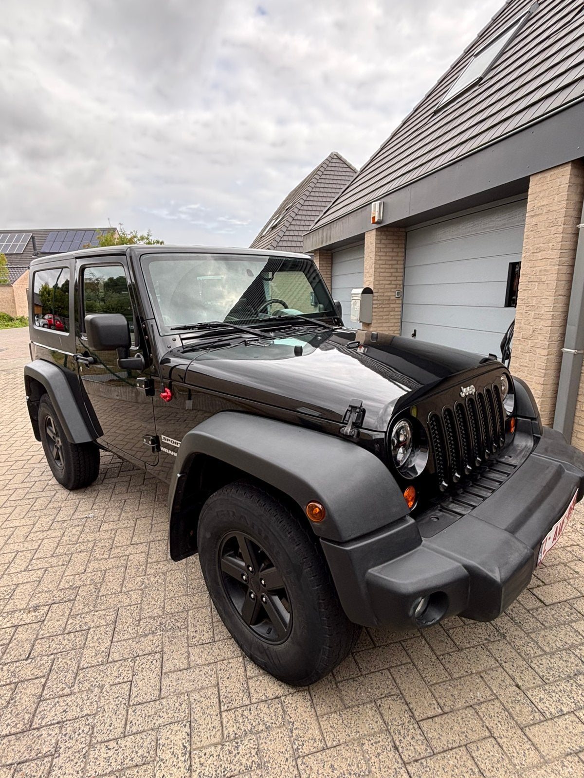 Jeep Wrangler Sport, Auto's, Beige, Zwart, Vierwielaandrijving, Particulier