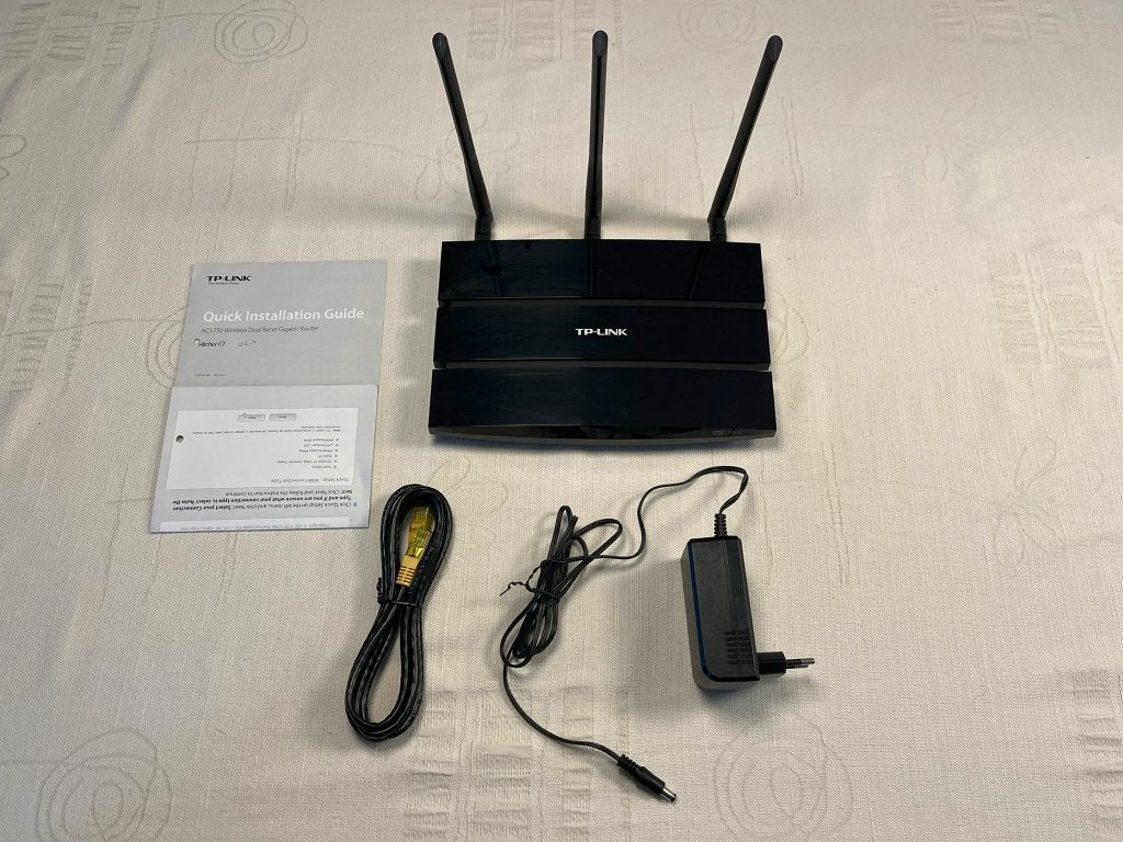 TP-Link Archer C7 AC1750 WIFI router, Computers en Software, Ophalen of Verzenden, Zo goed als nieuw, Router, Tp link