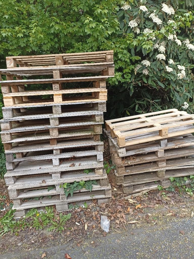 Palettes de bois, Enlèvement