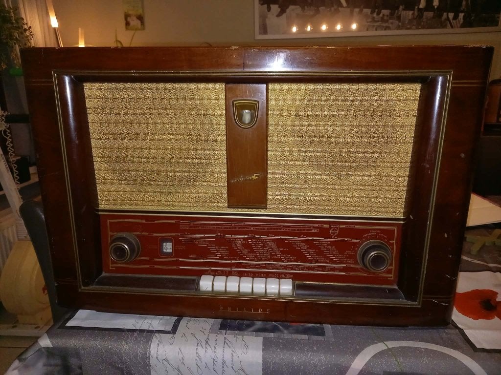 philips BX740A Bi-amli buizenradio, Antiek en Kunst, Ophalen of Verzenden