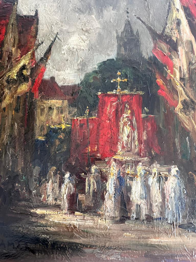 Procession du Saint Sang a Bruges 1937, Antiquités & Art, Enlèvement ou Envoi