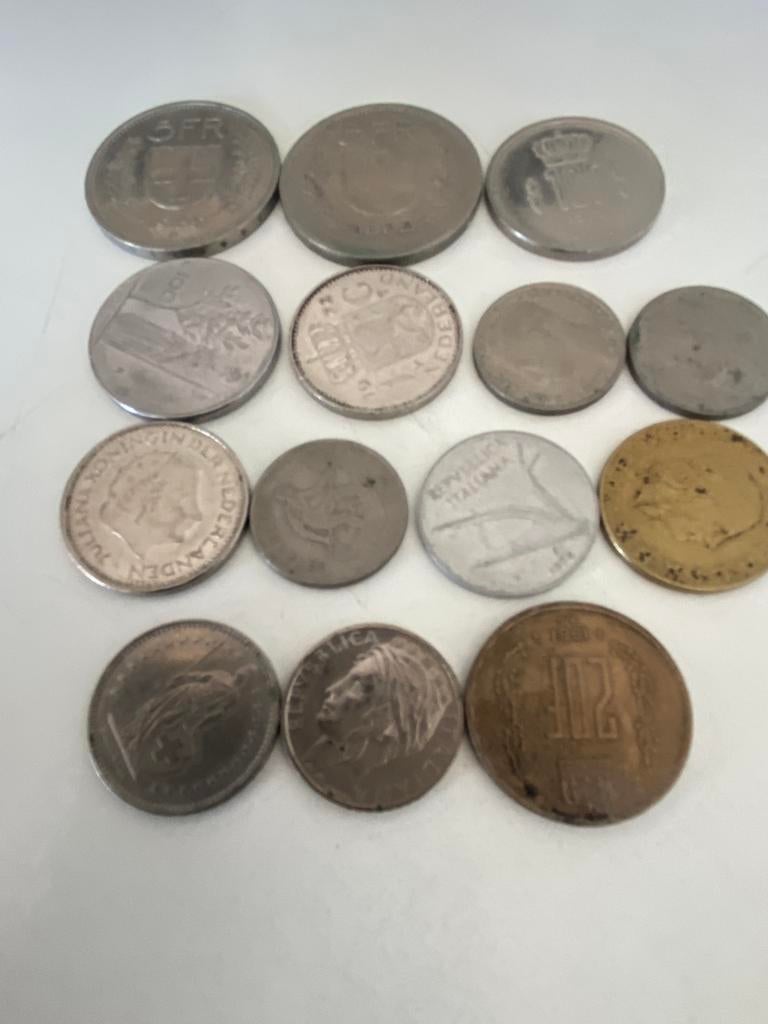 Oude muntstukken, Ophalen, Munten