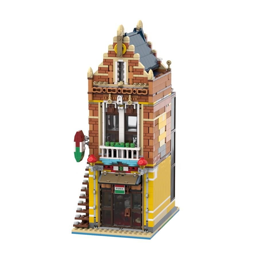 Lego MOC - 150431 Pizzeria, Ophalen of Verzenden, Zo goed als nieuw, Lego