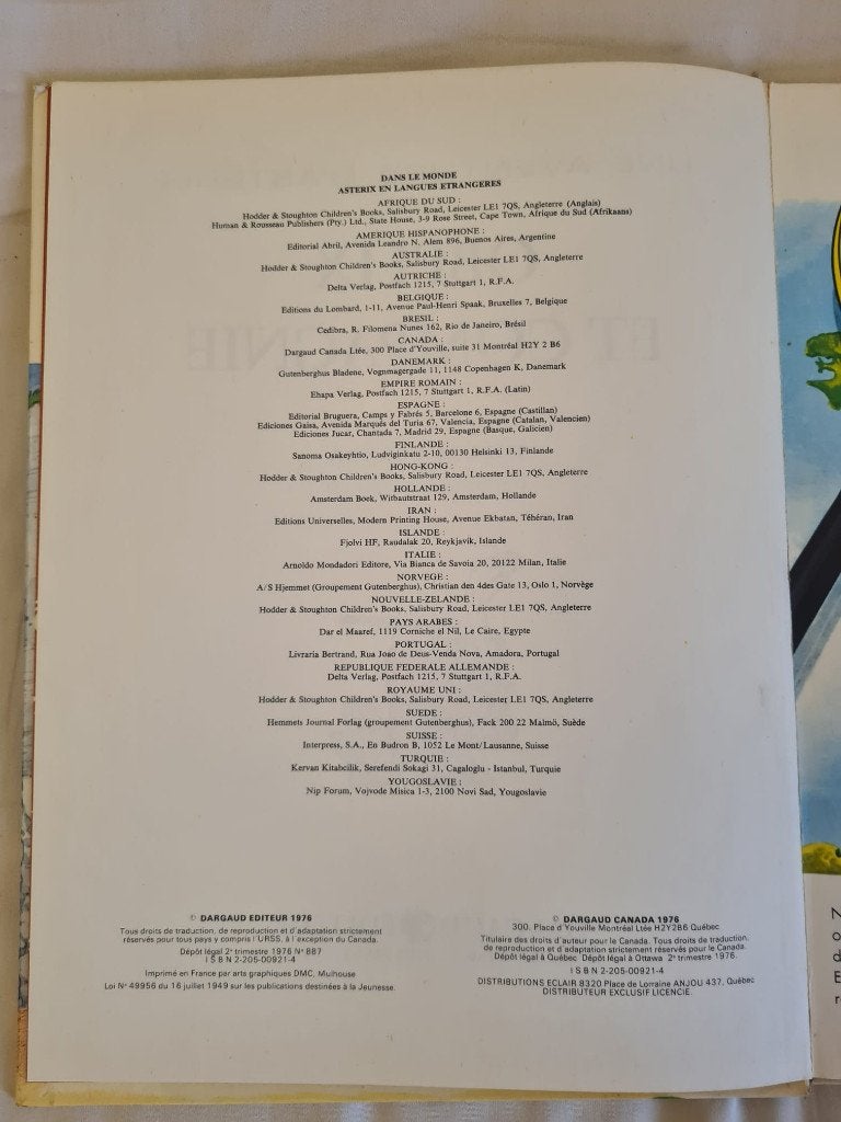 Asterix, Boeken, Meerdere stripboeken, Ophalen of Verzenden, Gelezen, Goscinny & Uderzo