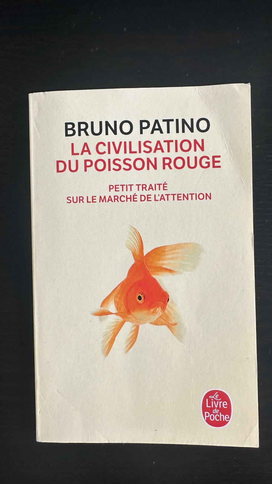 La civilisation du poisson rouge, Enlèvement, Comme neuf, Autres sujets/thèmes