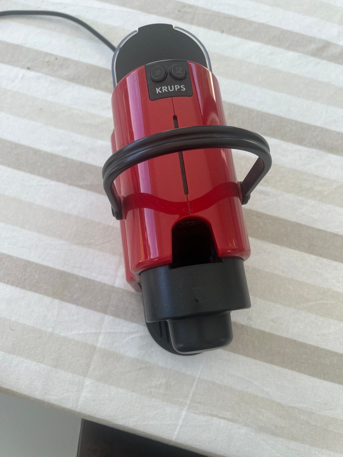 Krups Nespresso koffiemachine, Elektronische apparatuur, Koffiezetapparaten, Ophalen, Zo goed als nieuw, Koffiemachine