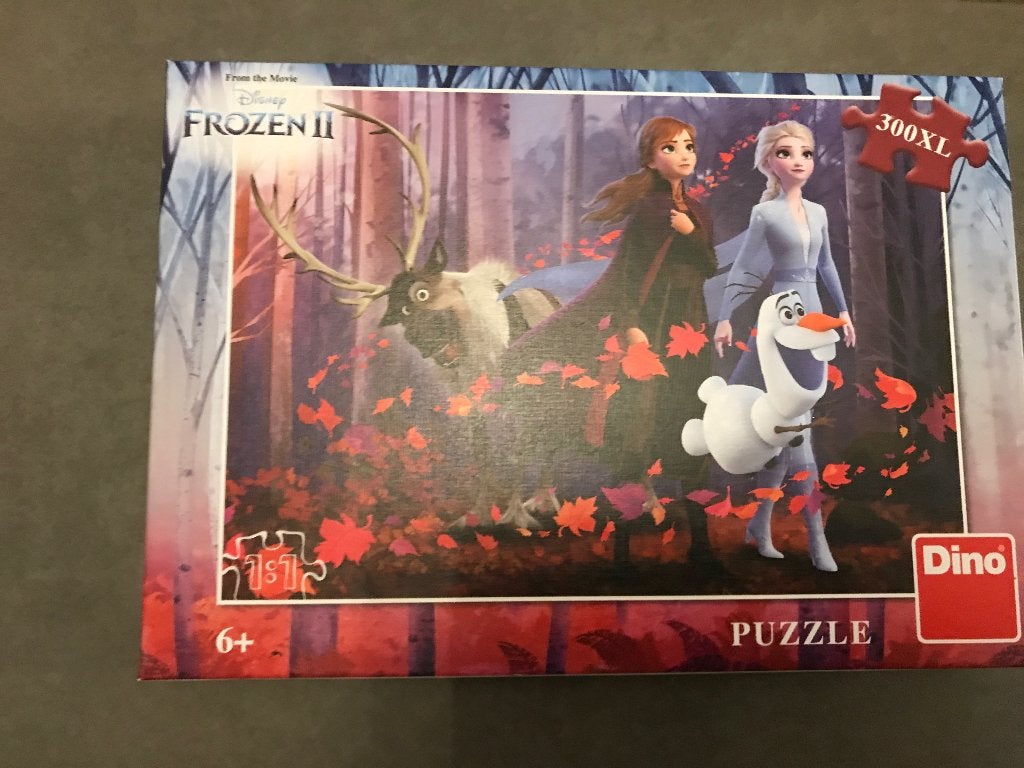Puzzel frozen II 300 xl stukken, Ophalen of Verzenden, Meer dan 50 stukjes, Zo goed als nieuw