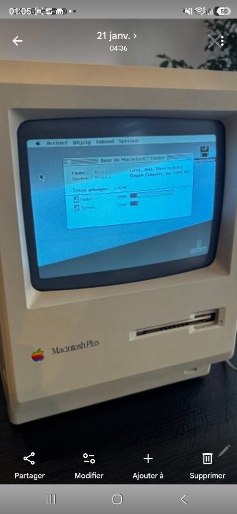 Apple 2 Macintosh plus ( 1986_1990) - Vintage computers, Collections, Machines | Autre, Utilisé, Enlèvement